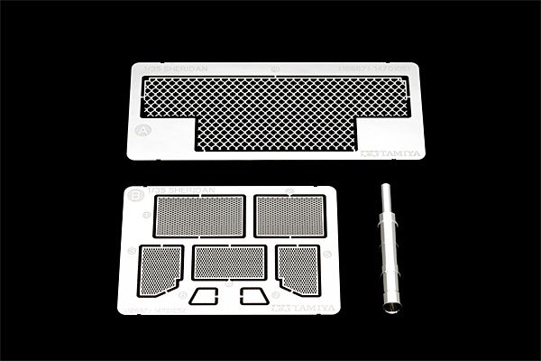 Metal Gun Barrel and Etched Parts for M551