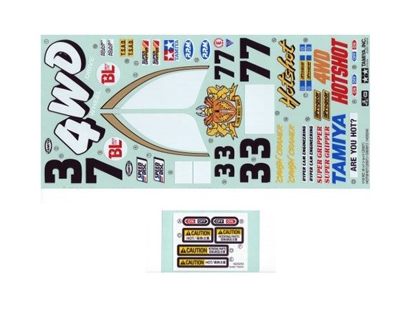 Stickers for 58391 Hot Shot