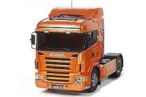 Scania R470 Highline R/C Lorry Kit (Pre-Painted Orange)
