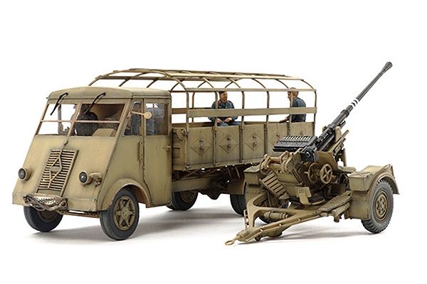 Military Tamiya 1/35 AHN with Flak 37