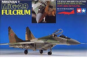 Aircraft Tamiya 1/72 Mig-29 Fulcrum