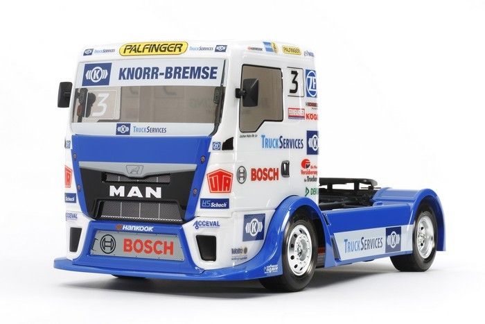 Tamiya Racing Truck RC Team Hahn MAN TGS Racing Truck - TT-01 Type E
