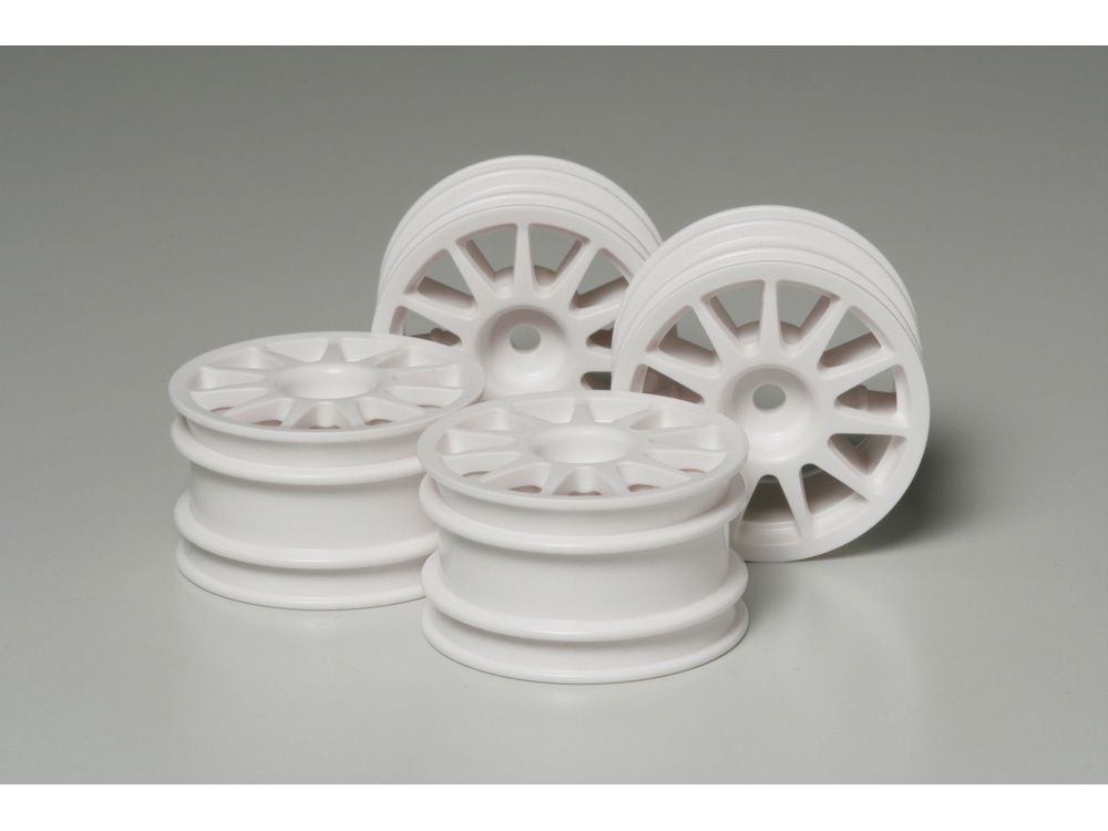 11 Spoke White Wheels