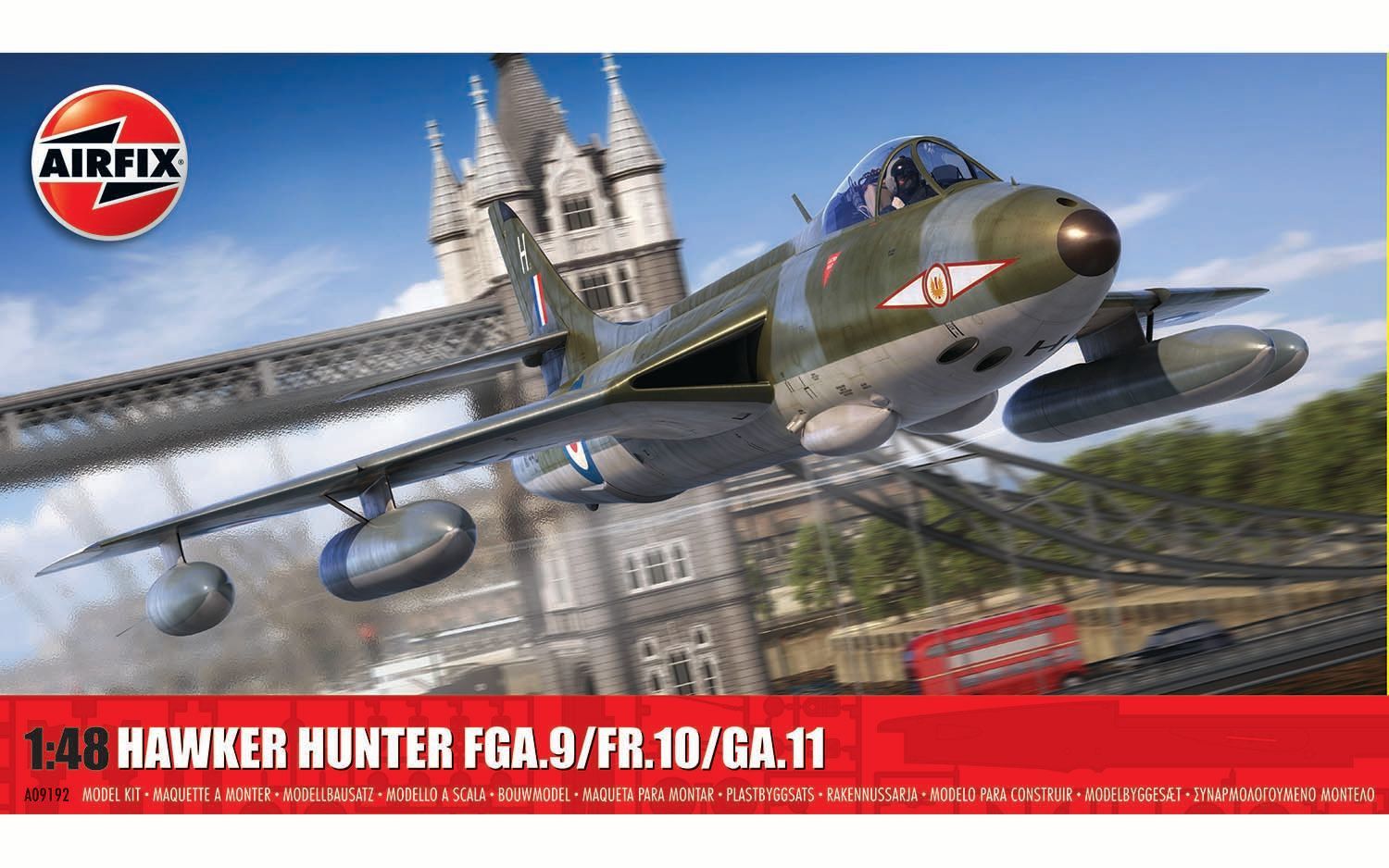 Aircraft Airfix 1/48 Hawker Hunter FGA.9/FR.10/GA.11