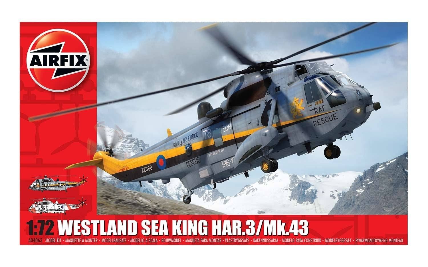 Aircraft Airfix 1/72 Westland Sea King HAR.3/Mk.43