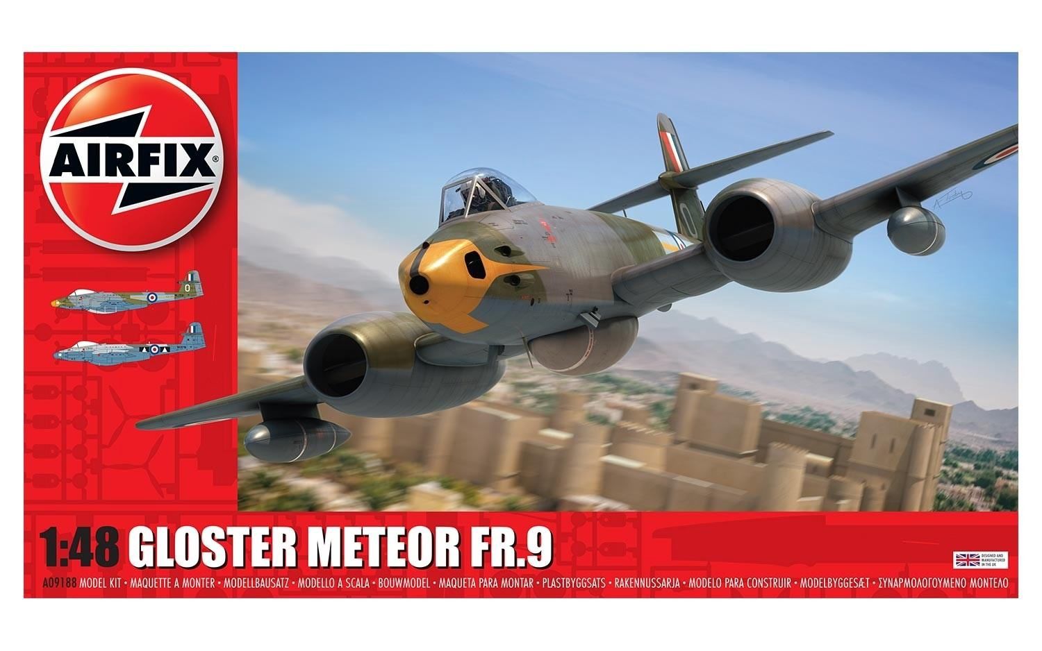 Aircraft Airfix 1/48 Gloster Meteor FR.9