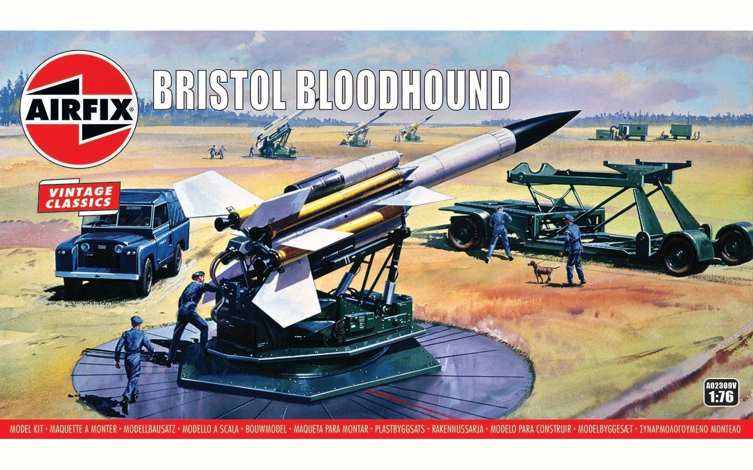 Military Airfix 1/76 Bristol Bloodhound