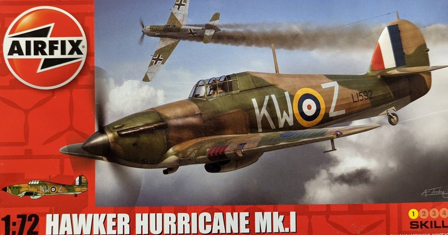 Aircraft Airfix 1/72 Hawker Hurricane Mk.1 Airfix 1/72