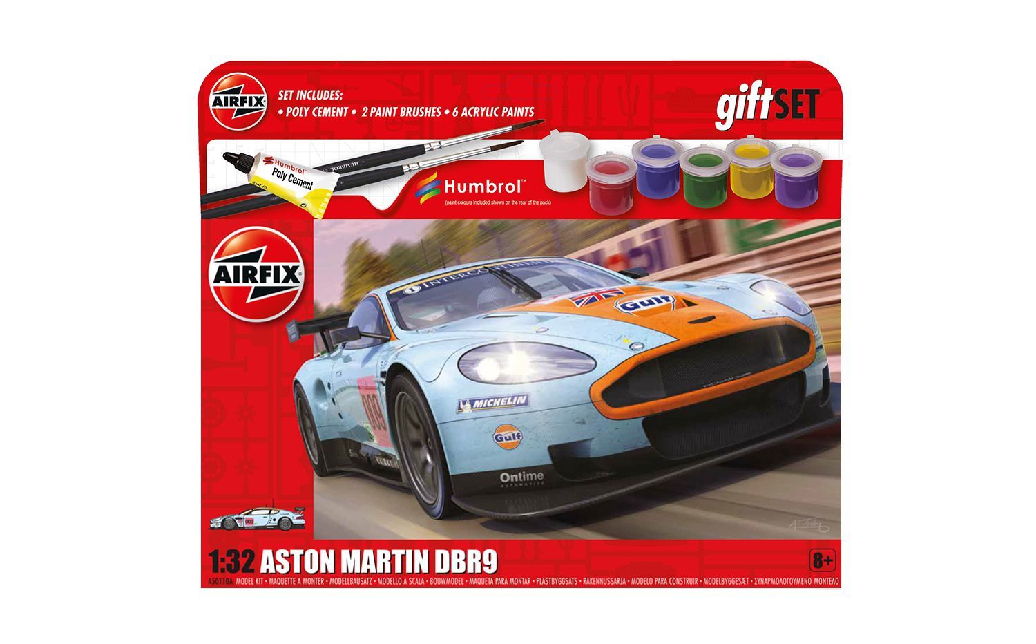 Cars, Bikes and Trucks Airfix 1/32 Hanging Gift Set - Aston Martin DBR9
