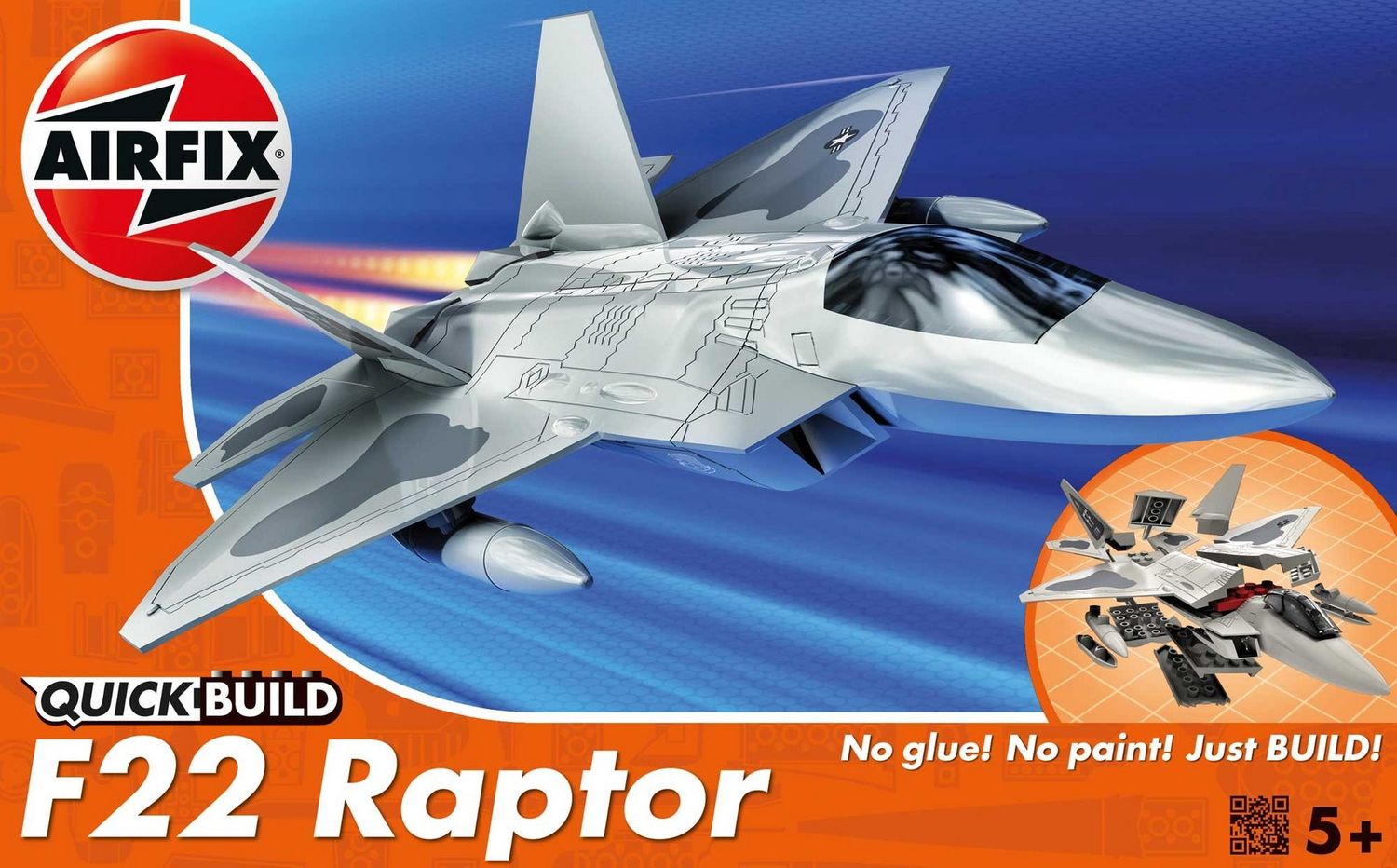 Aircraft Airfix Quickbuild Quickbuild F22 Raptor