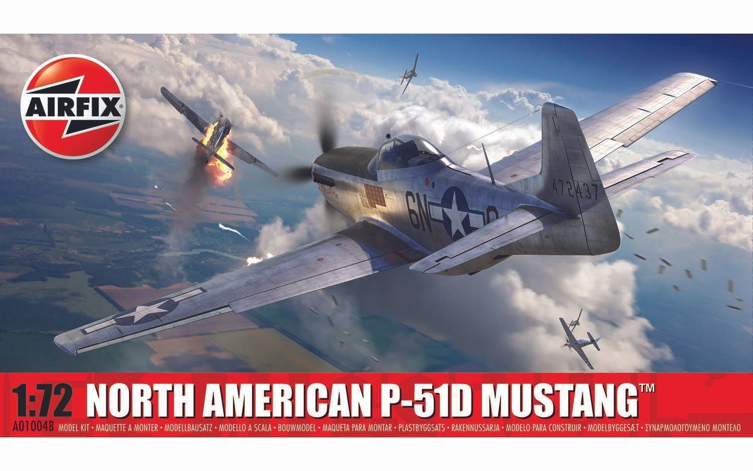 Aircraft Airfix 1/72 North American P-51D Mustang Version 2