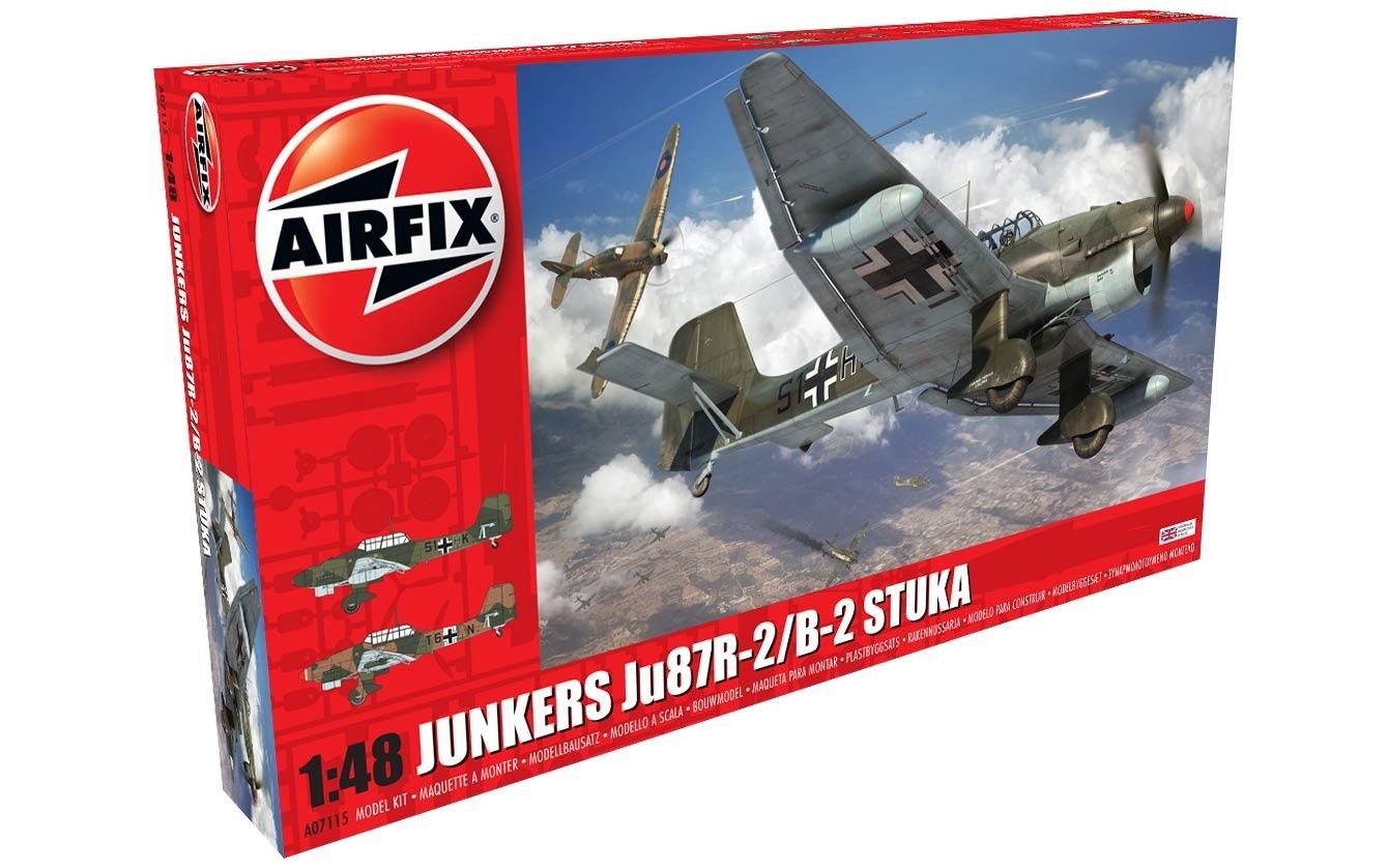 Aircraft Airfix 1/48 Junkers Ju87R-2/B-2 Stuka