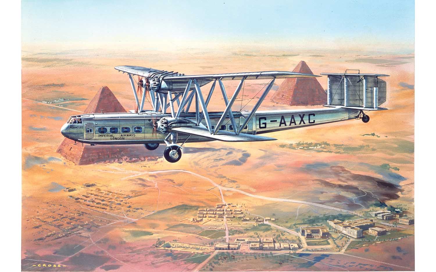 Aircraft Airfix 1/144 Handley Page H.P.42 Heracles