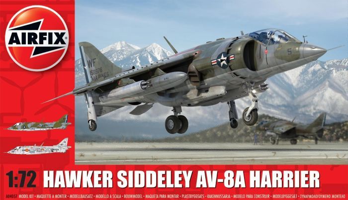 Aircraft Airfix 1/72 Hawker Siddeley AV-8A Harrier