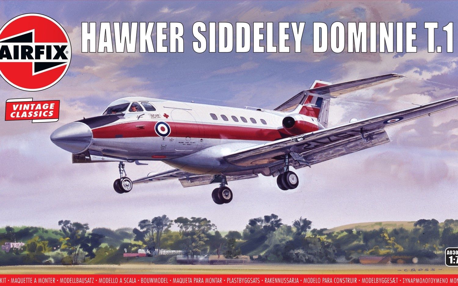 Aircraft Airfix 1/72 Hawker Siddeley Dominie T.1