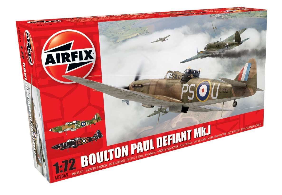 Aircraft Airfix 1/72 Boulton Paul Defiant Mk.I