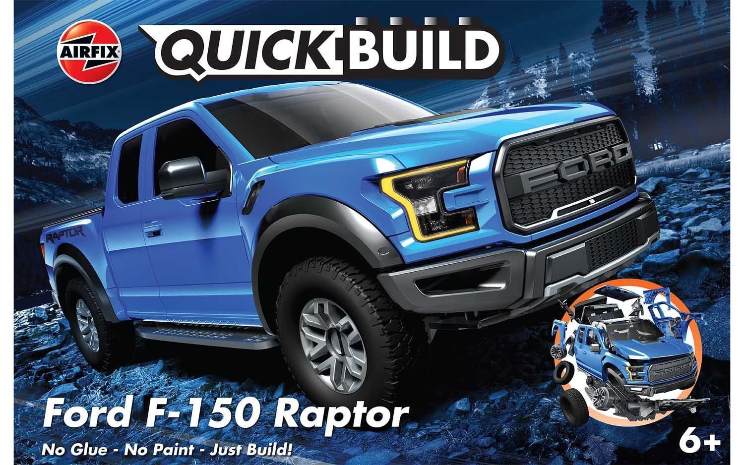 Cars, Bikes and Trucks Airfix Quickbuild Quickbuild Ford F-150 Raptor