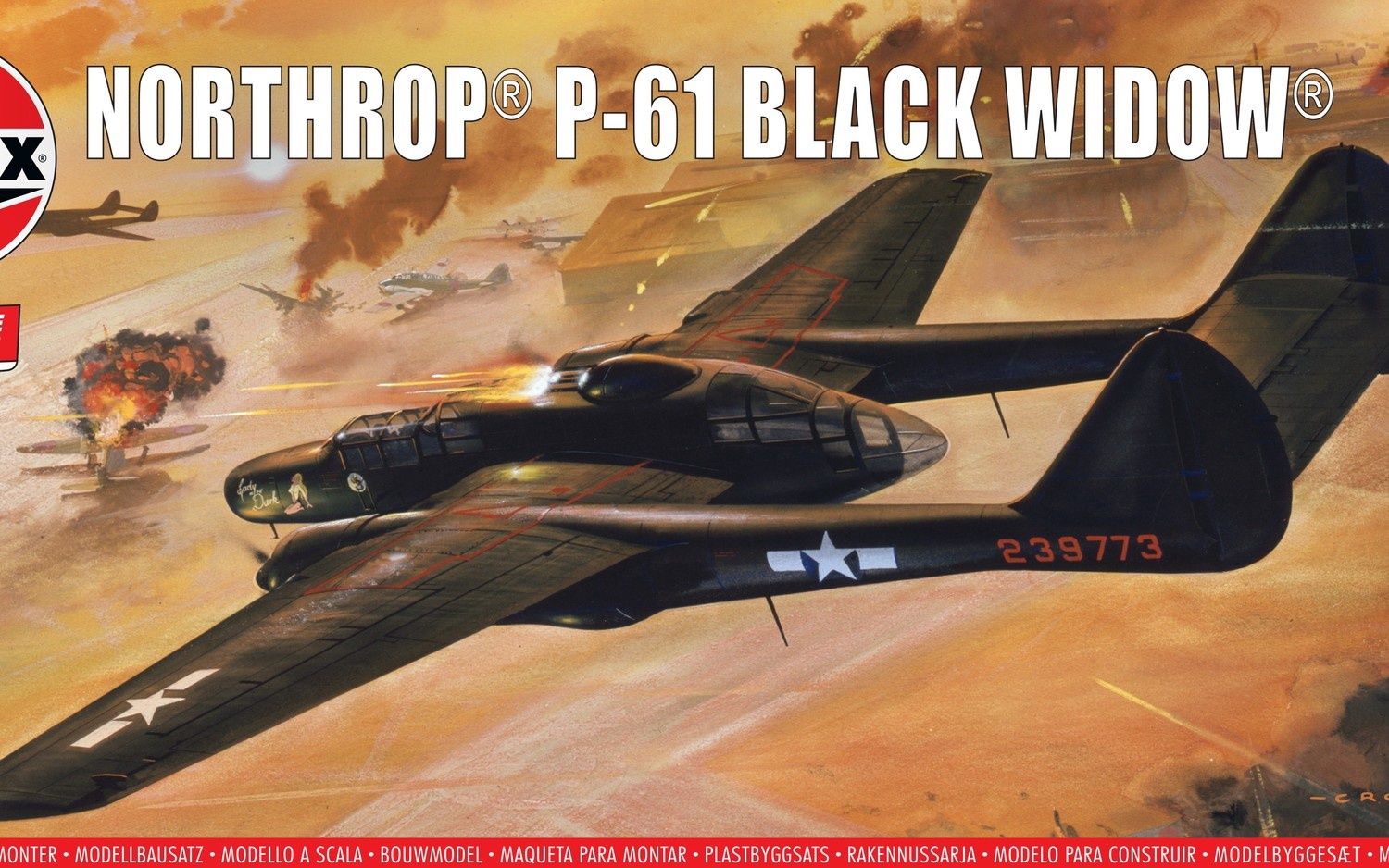 Aircraft Airfix 1/72 Northrop P-61 Black Widow