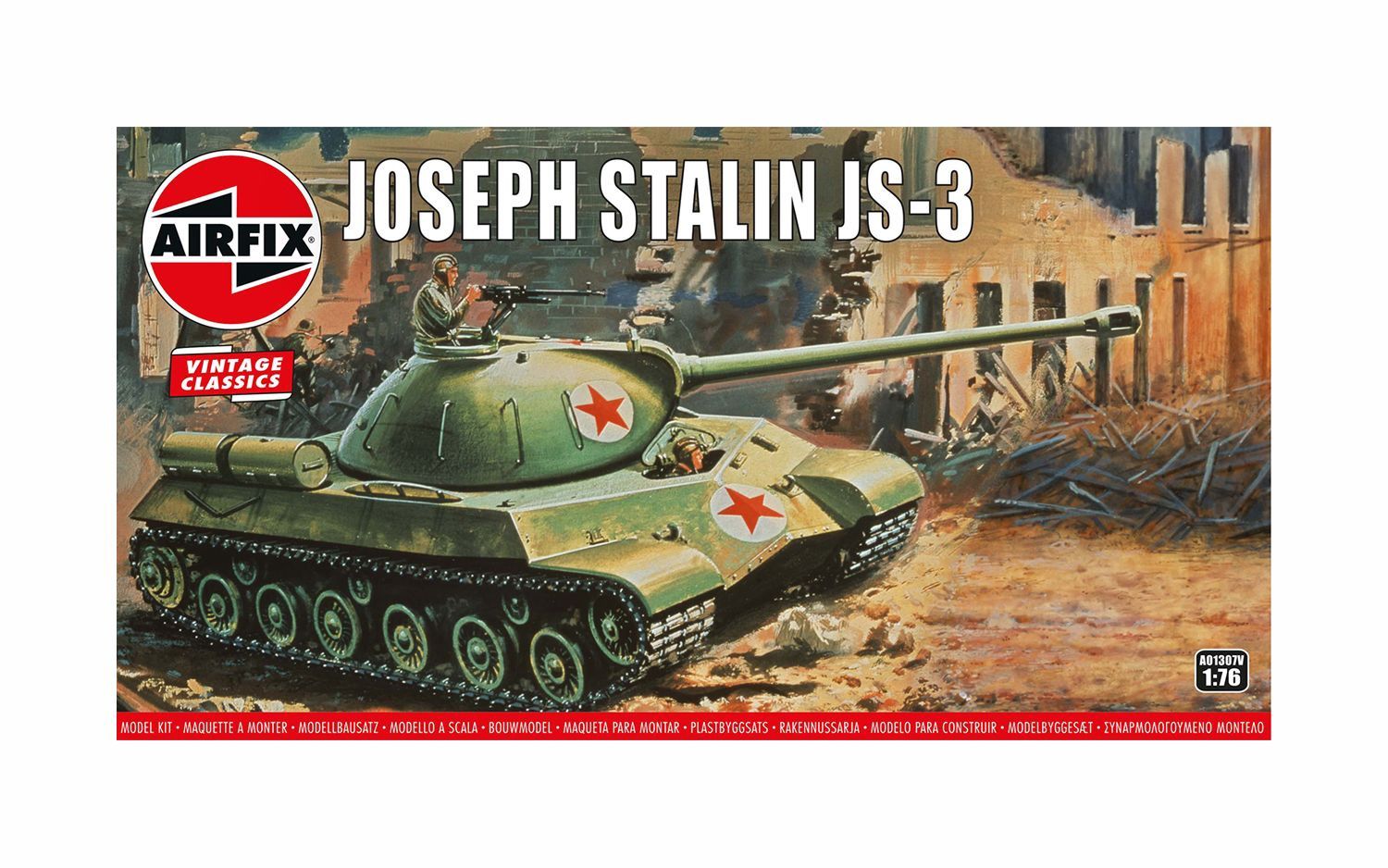 Military Airfix 1/76 Joseph Stalin JS3 Russian Tank