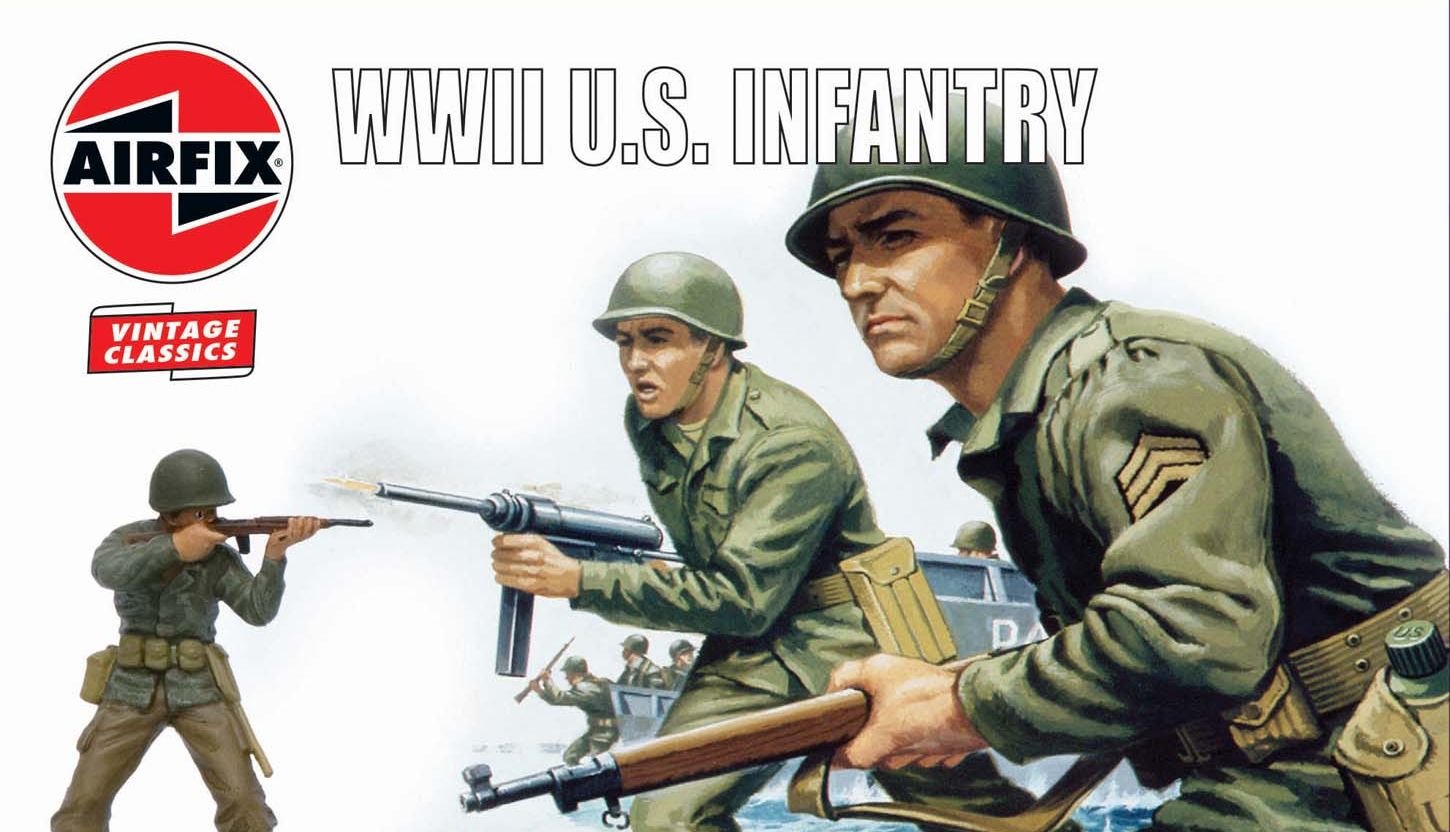 Military Airfix 1/32 WWII U.S. Infantry