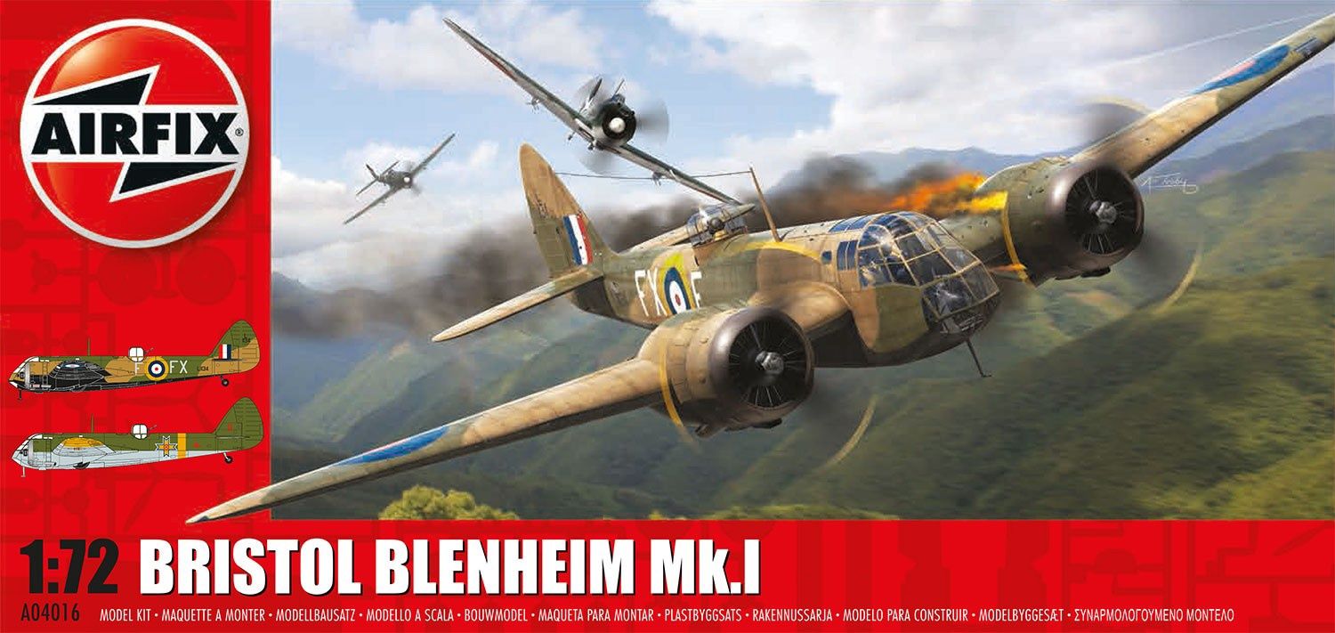 Aircraft Airfix 1/72 Bristol Blenheim Mk.1