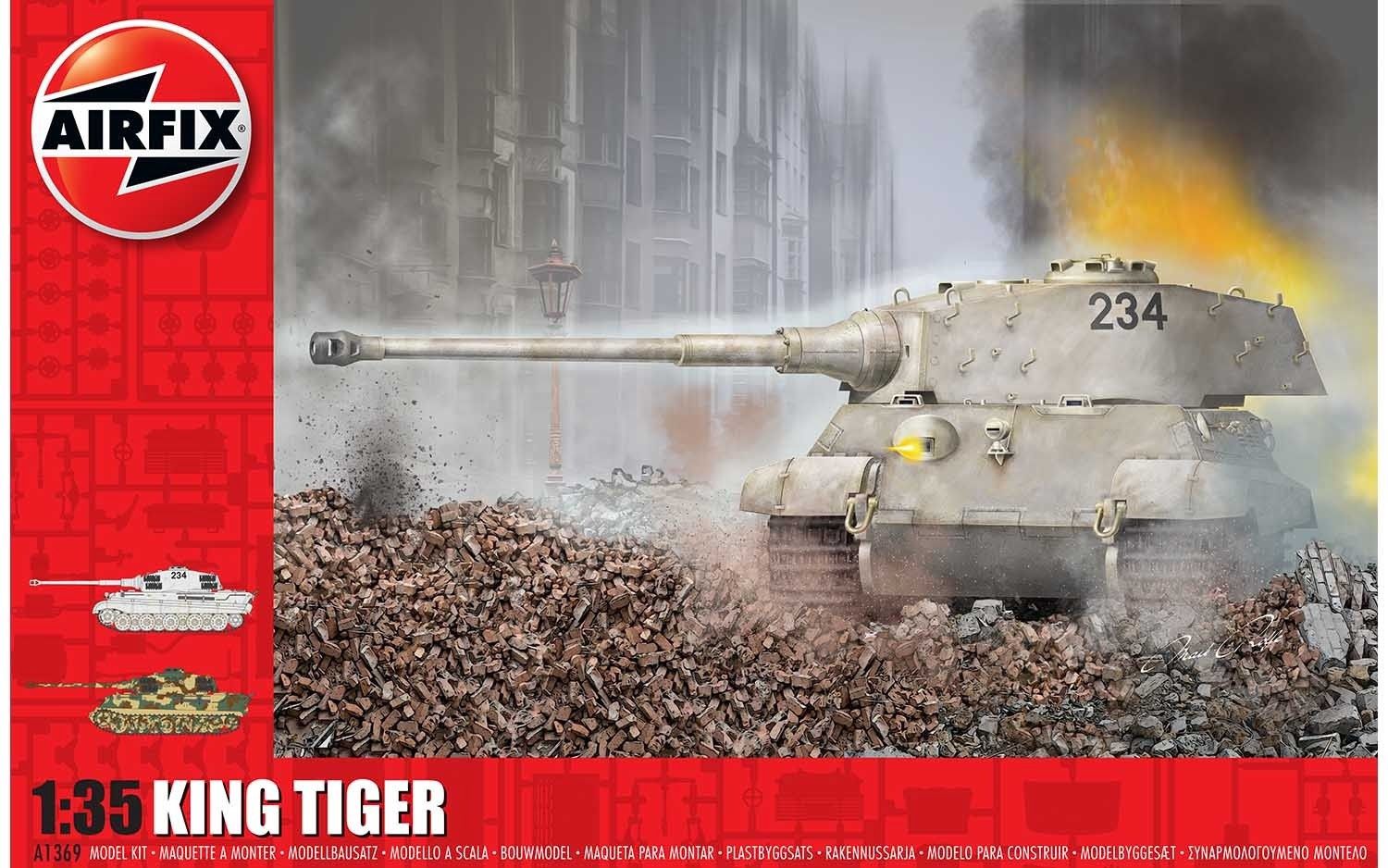 Military Airfix 1/35 German King Tiger