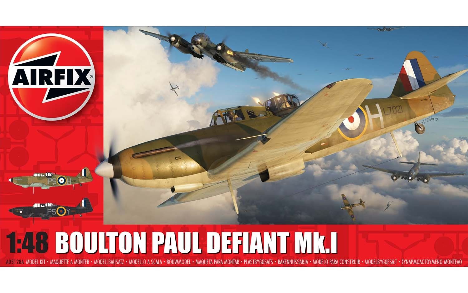 Aircraft Airfix 1/48 Boulton Paul Defiant Mk. 1