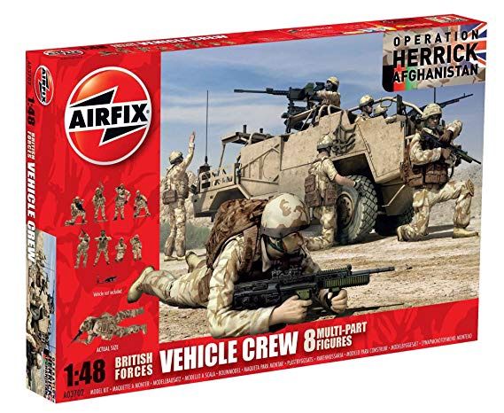 Military Airfix 1/48 British Forces Vehicle Crew