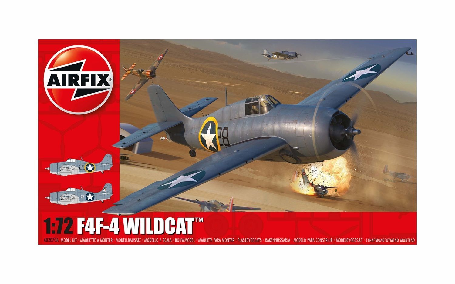 Aircraft Airfix 1/72 F4F-4 Wildcat