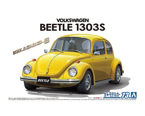 Cars, Bikes and Trucks Aoshima 1/24 Volkswagen 13AD Beetle 1303S '73