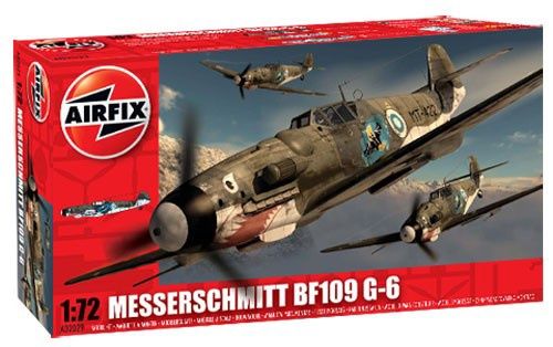 Aircraft Airfix 1/72 Messerschmitt Bf109 G-6 1/72