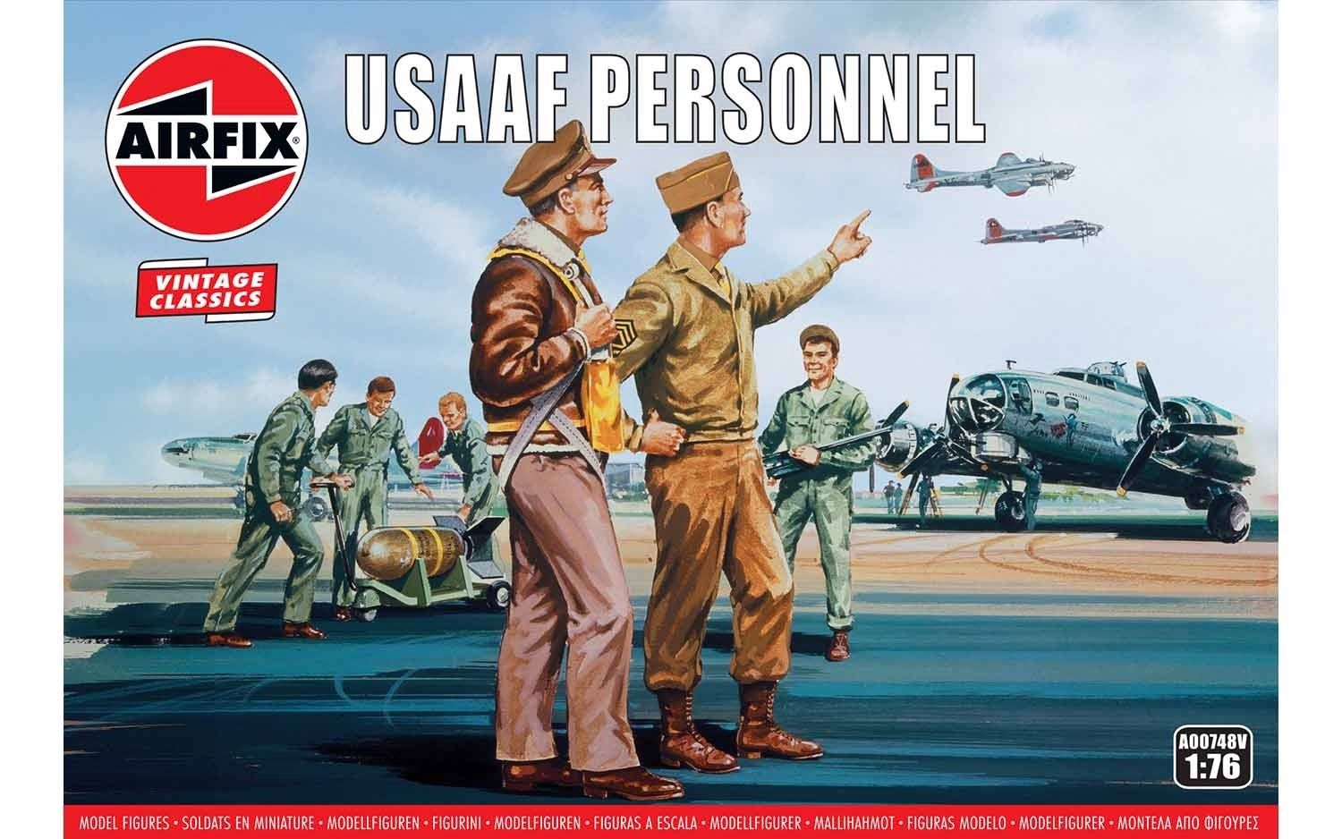 Military Airfix 1/76 WWII USAAF Personnel