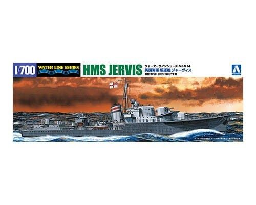 Ship Aoshima 1/700 HMS Jervis British Destroyer
