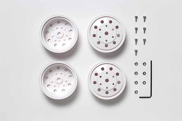 Dual Rear Wheel Set (White)