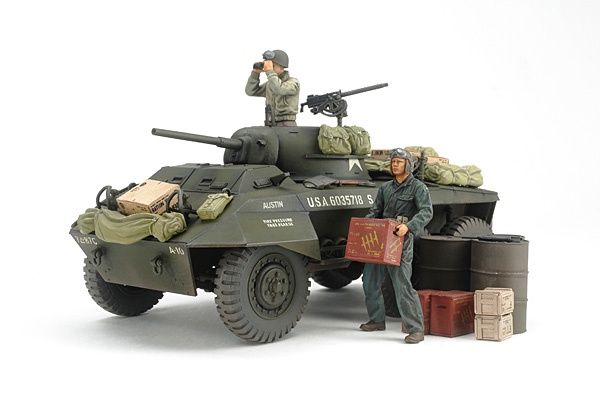 Military Tamiya 1/35 M8 Combat Patrol Set