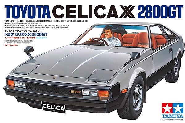 Cars, Bikes and Trucks Tamiya 1/24 Toyota Celica XX 2800GT