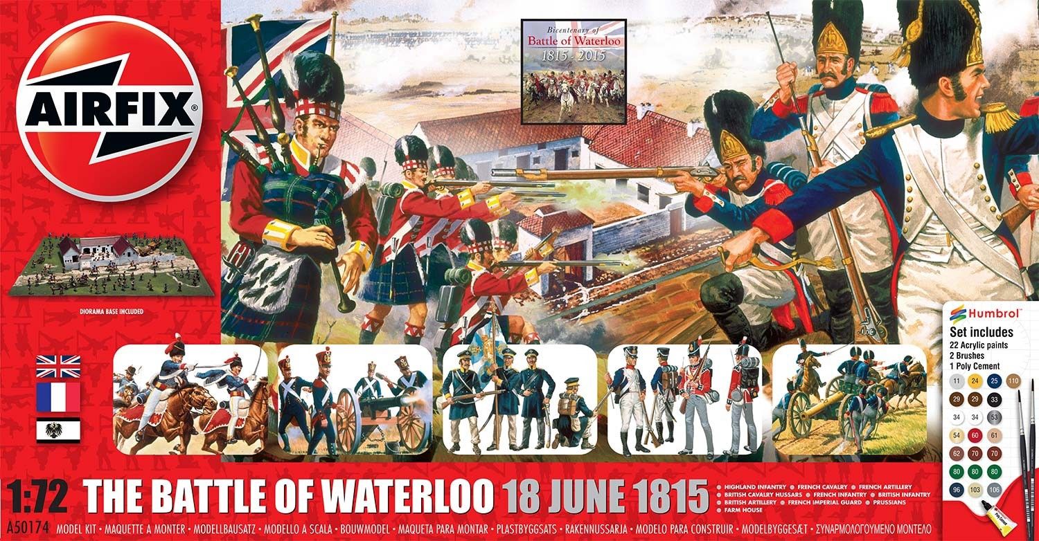 Military Airfix 1/72 The Battle Of Waterloo