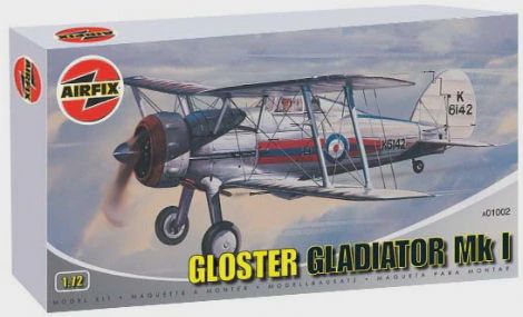 Aircraft Airfix 1/72 Gloster Gladiator Mk. 1