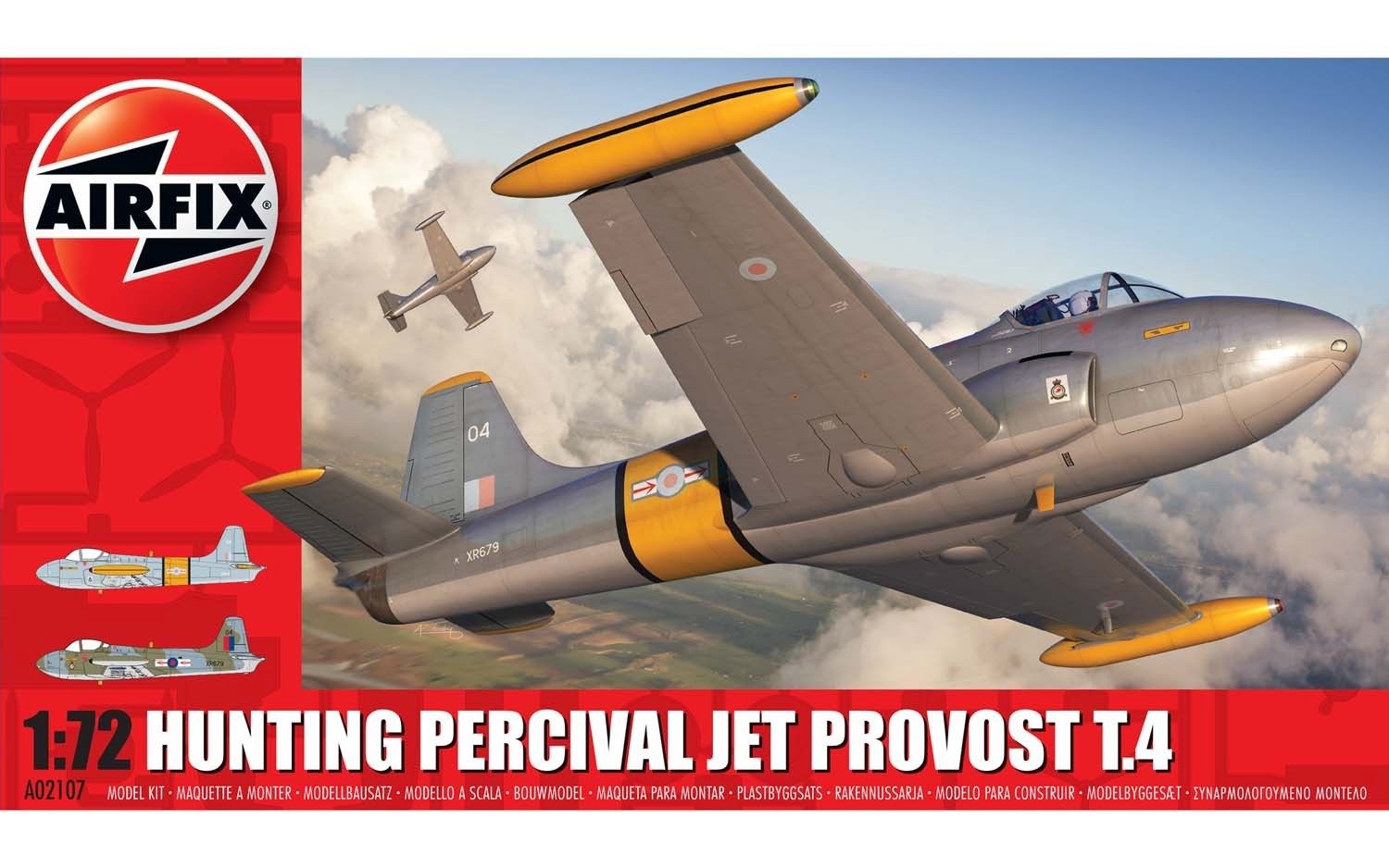Aircraft Airfix 1/72 Hunting Percival Jet Provost T.4