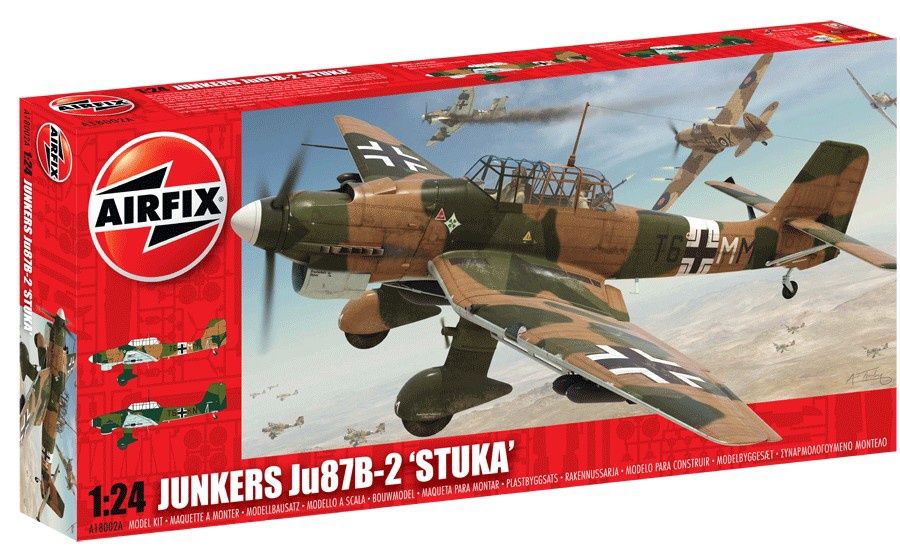 Aircraft Airfix 1/24 Junkers JU87B-2 Stuka