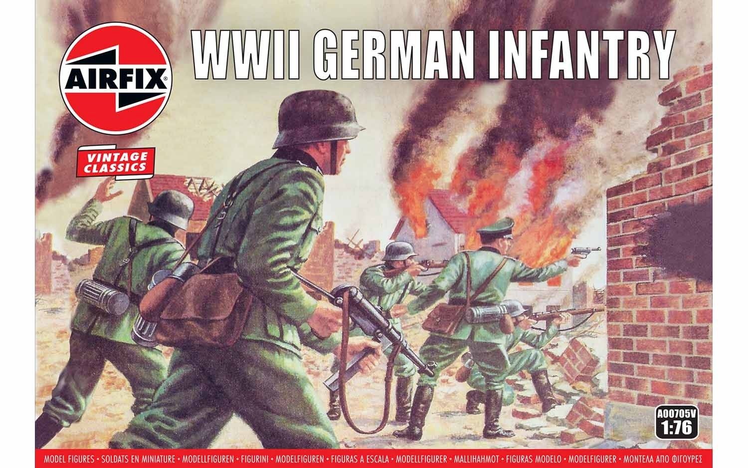 Military Airfix 1/76 WWII German Infantry