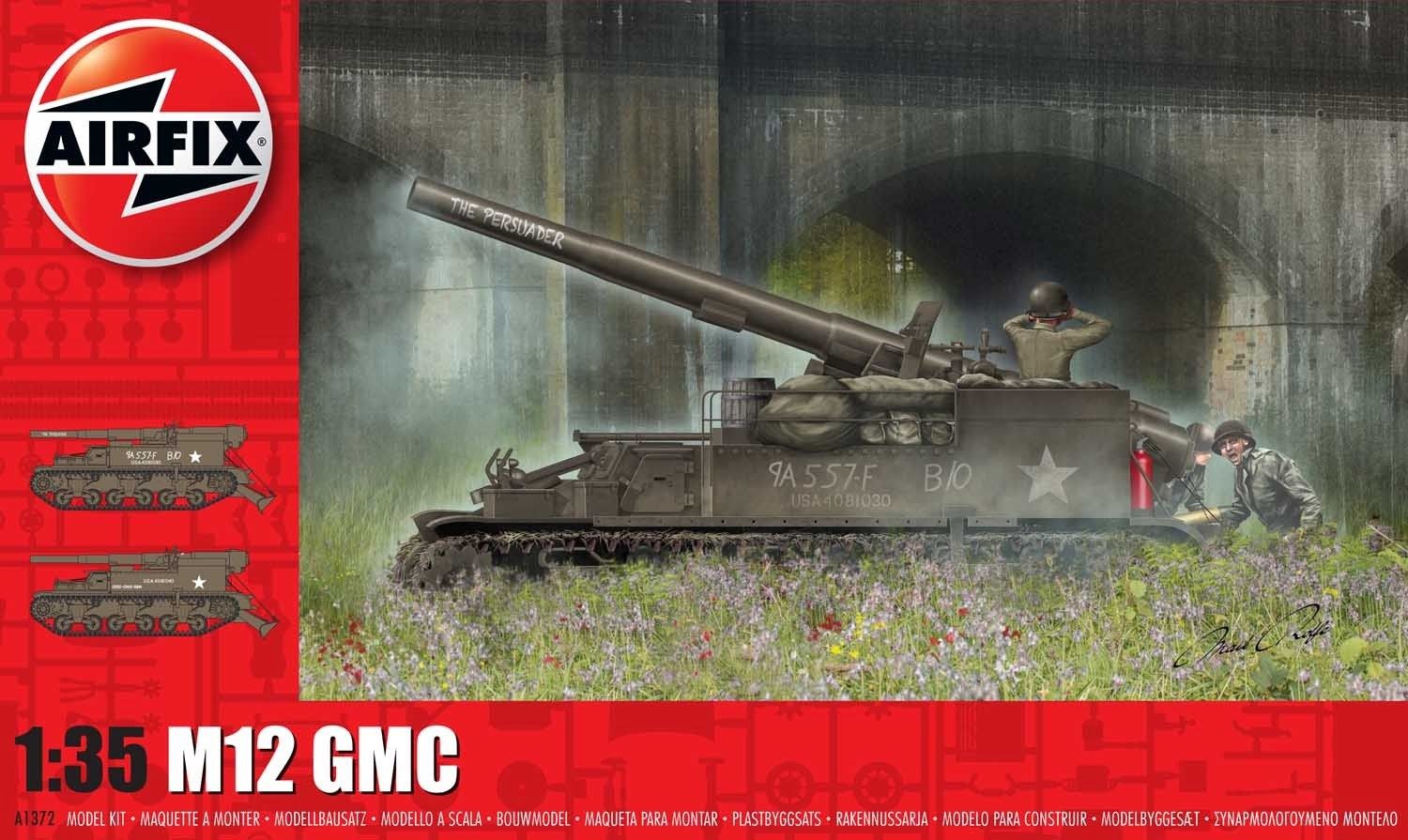 Military Airfix 1/35 American M12 GMC