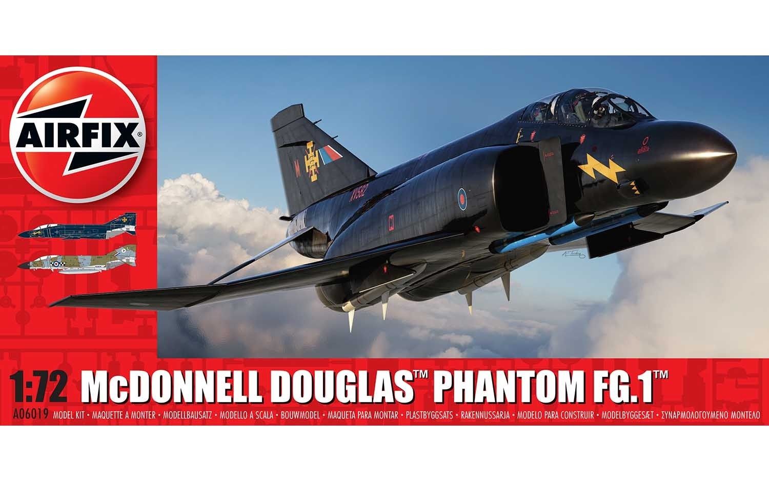 Aircraft Airfix 1/72 McDonnell Douglas Phantom FG.1