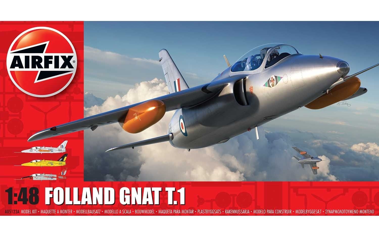 Aircraft Airfix 1/48 Folland Gnat T. 1