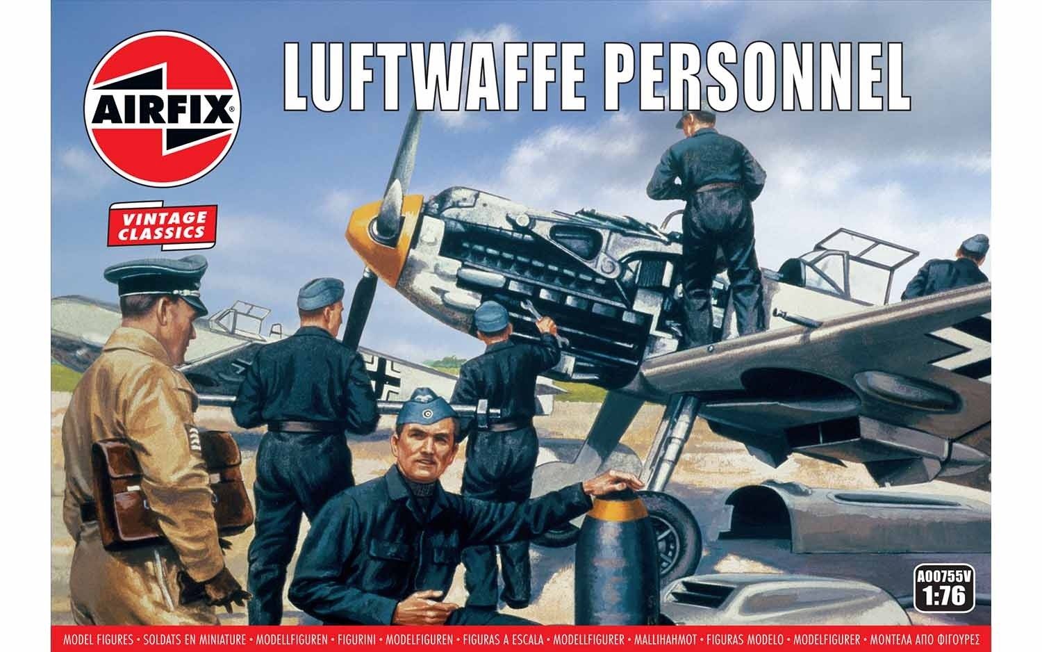 Military Airfix 1/76 WWII Luftwaffe Personnel