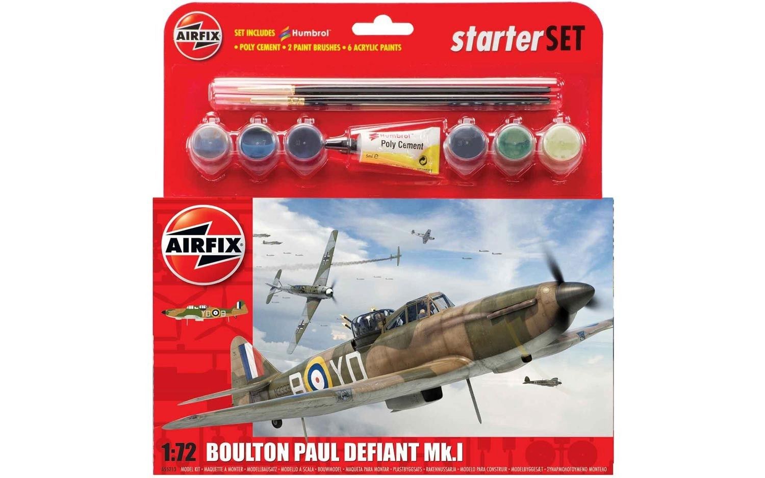 Aircraft Airfix 1/72 Boulton Paul Defiant Mk.1