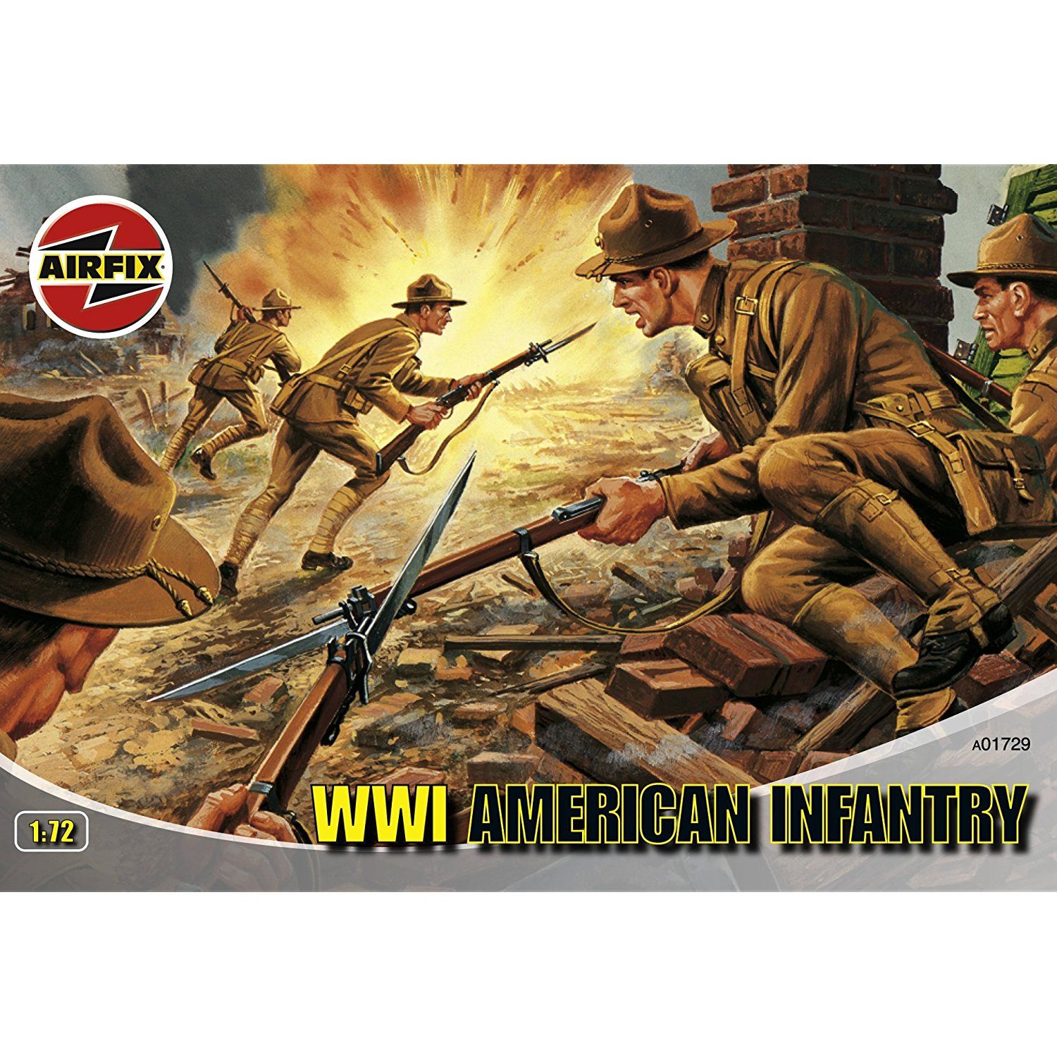 Military Airfix 1/72 WWI American Infantry