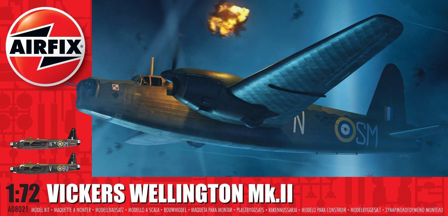 Aircraft Airfix 1/72 Vickers Wellington Mk.II