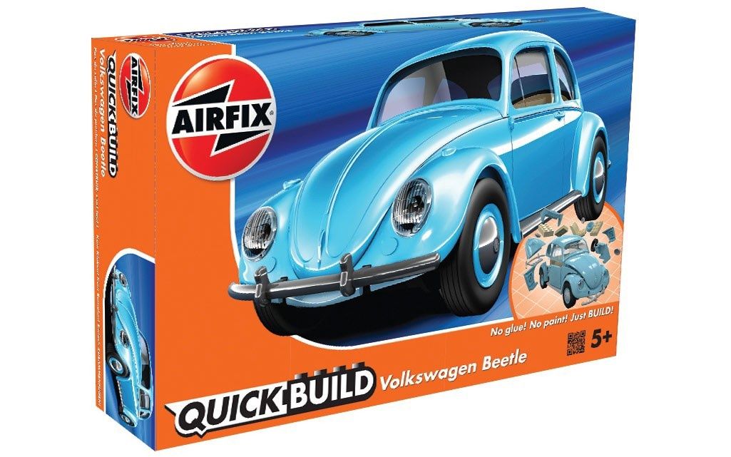 Military Airfix Quickbuild Quickbuild Volkswagen Beetle (Blue)