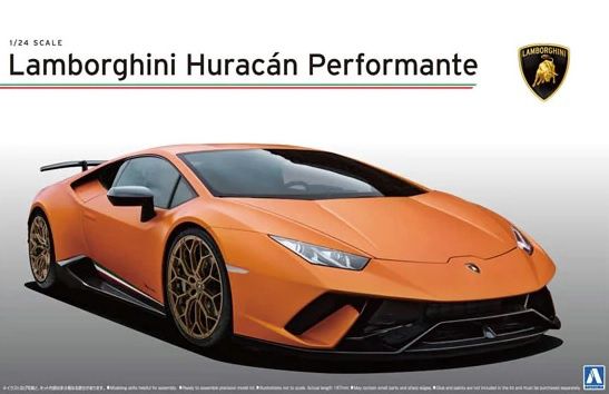 Cars, Bikes and Trucks Aoshima 1/24 Lamborghini Huracan Performante Mk.1